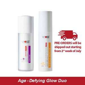 【Age-Defying Glow Duo】 Swissvita Retinol Mandelic Acid Serum 30ml, Vitamin C Plus Light Lotion 50ml