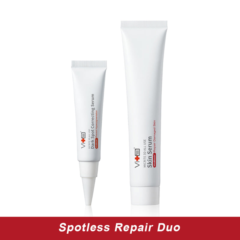 【Spotless Repair Duo】 Swissvita Dark Spot Correcting Serum 15g + Skin serum 50g